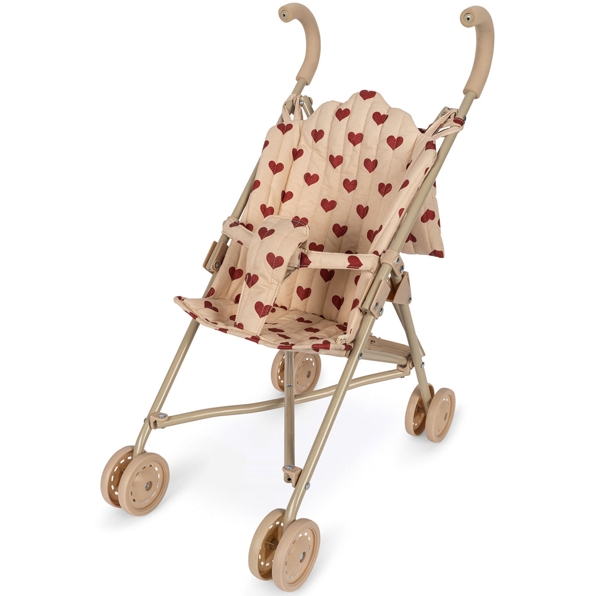 Doll Stroller in Amour Rouge by Konges Sløjd