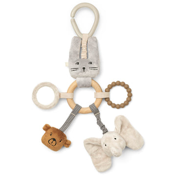 Angie Classic Activity Toy in Golden Multi Mix by Liewood