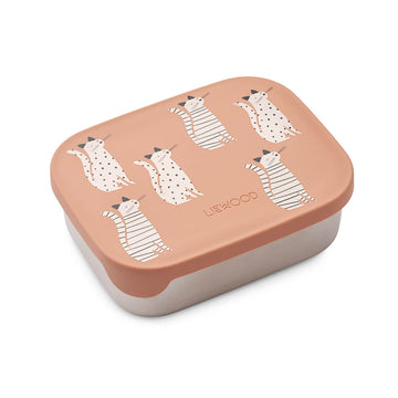 Arthur Lunchbox in Cat / Tuscany Rose by Liewood