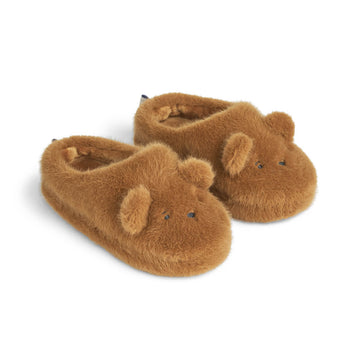 Avaja Bear Slippers in Golden by Liewood