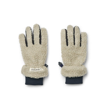 Demi Pile Gloves in Mist / Classic Navy by Liewood