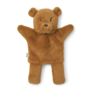 Honor Bear Hand Puppet in Golden by Liewood
