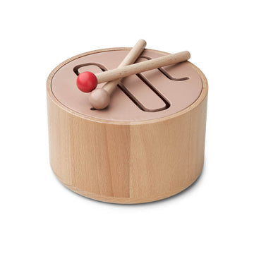 Pete Drum in Tuscany Rose / Apple Red Mix by Liewood