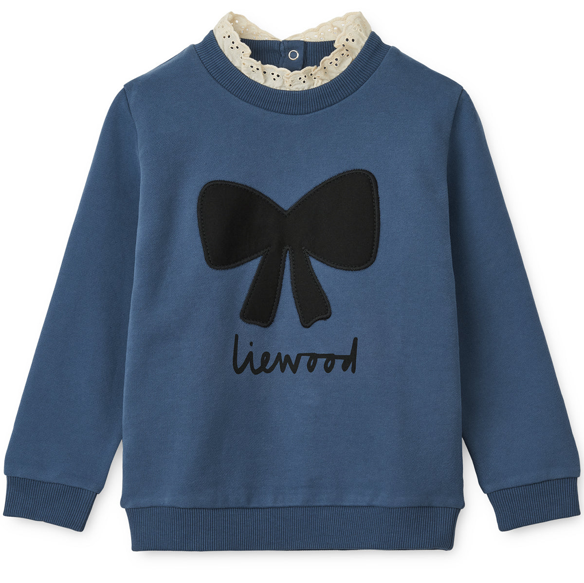 Rakel Sweatshirt in Bow / Indigo Blue by Liewood