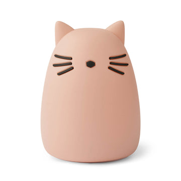 Winston Cat Night Light in Rose by Liewood