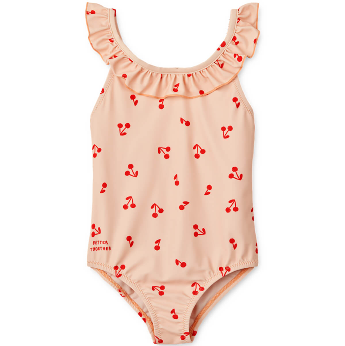 Kallie Printed Swimsuit in Cherries / Apple Blossom by Liewood