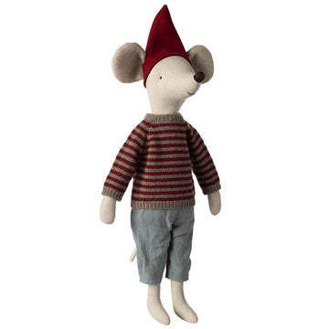 Maxi Christmas Boy Mouse by Maileg