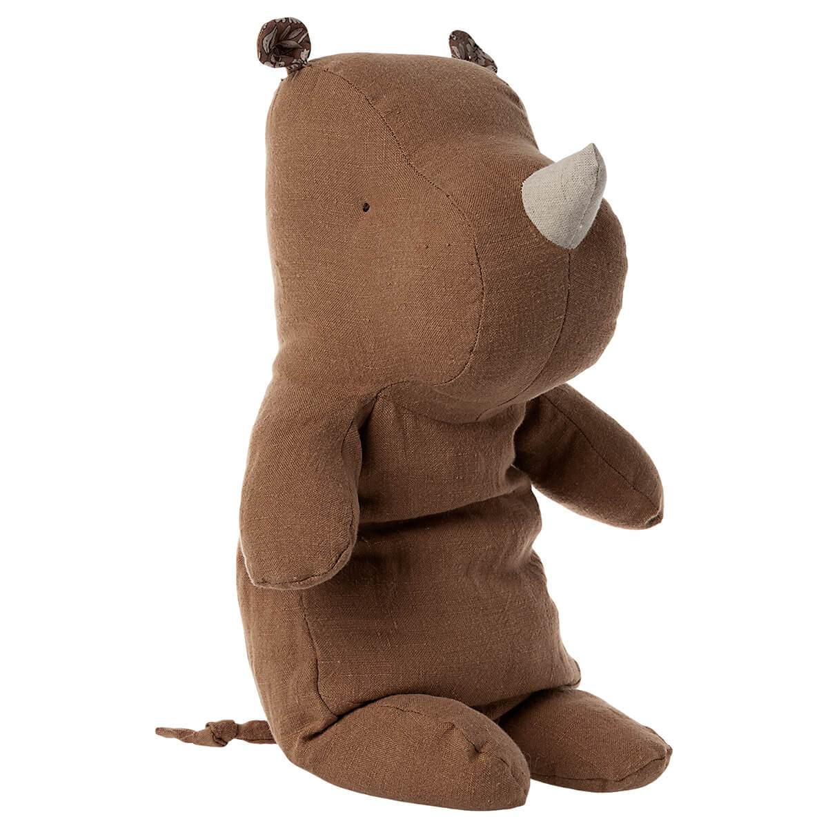 Safari Friends Rhino (Medium) in Chocolate by Maileg