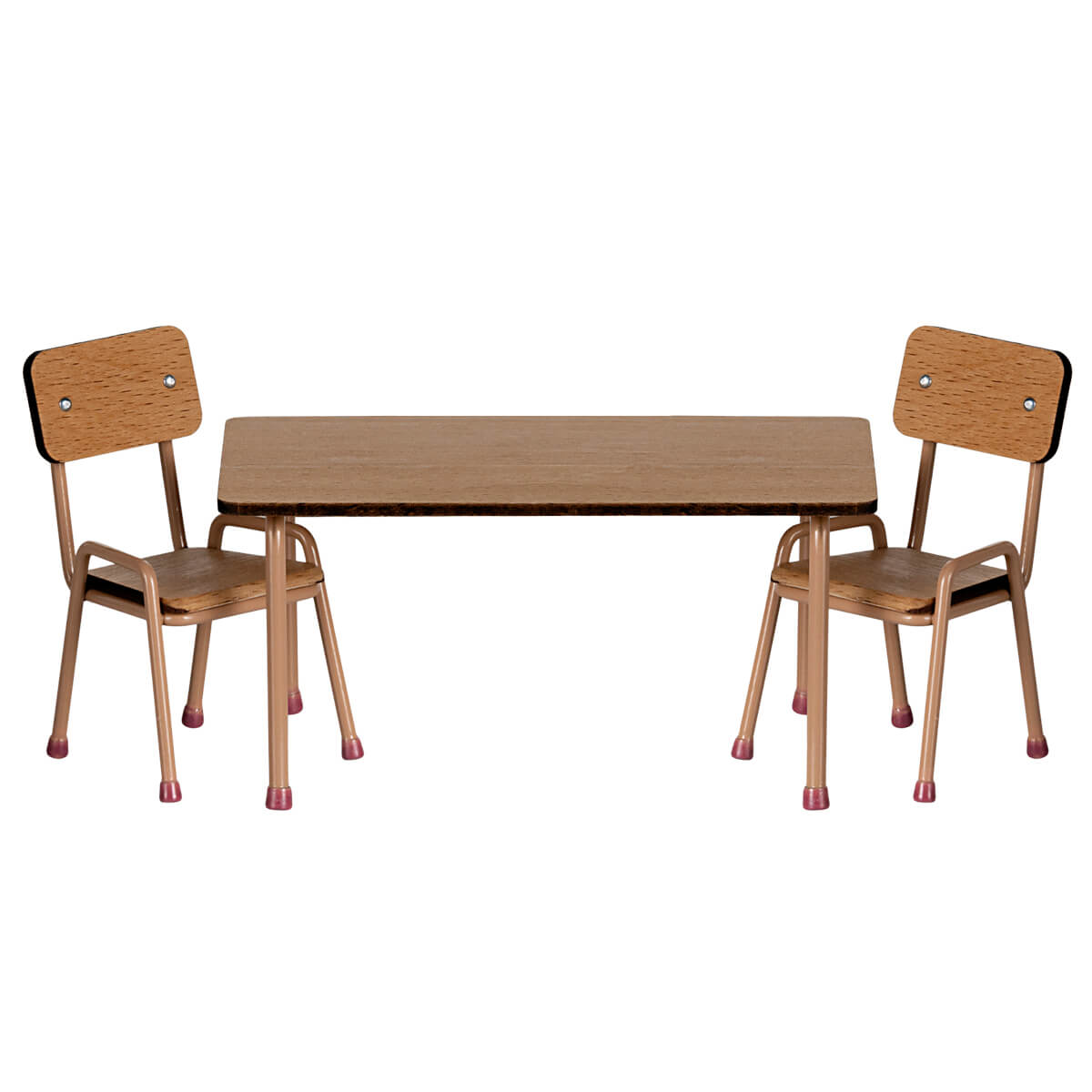 Table And Chairs for Mouse in Dark Powder by Maileg