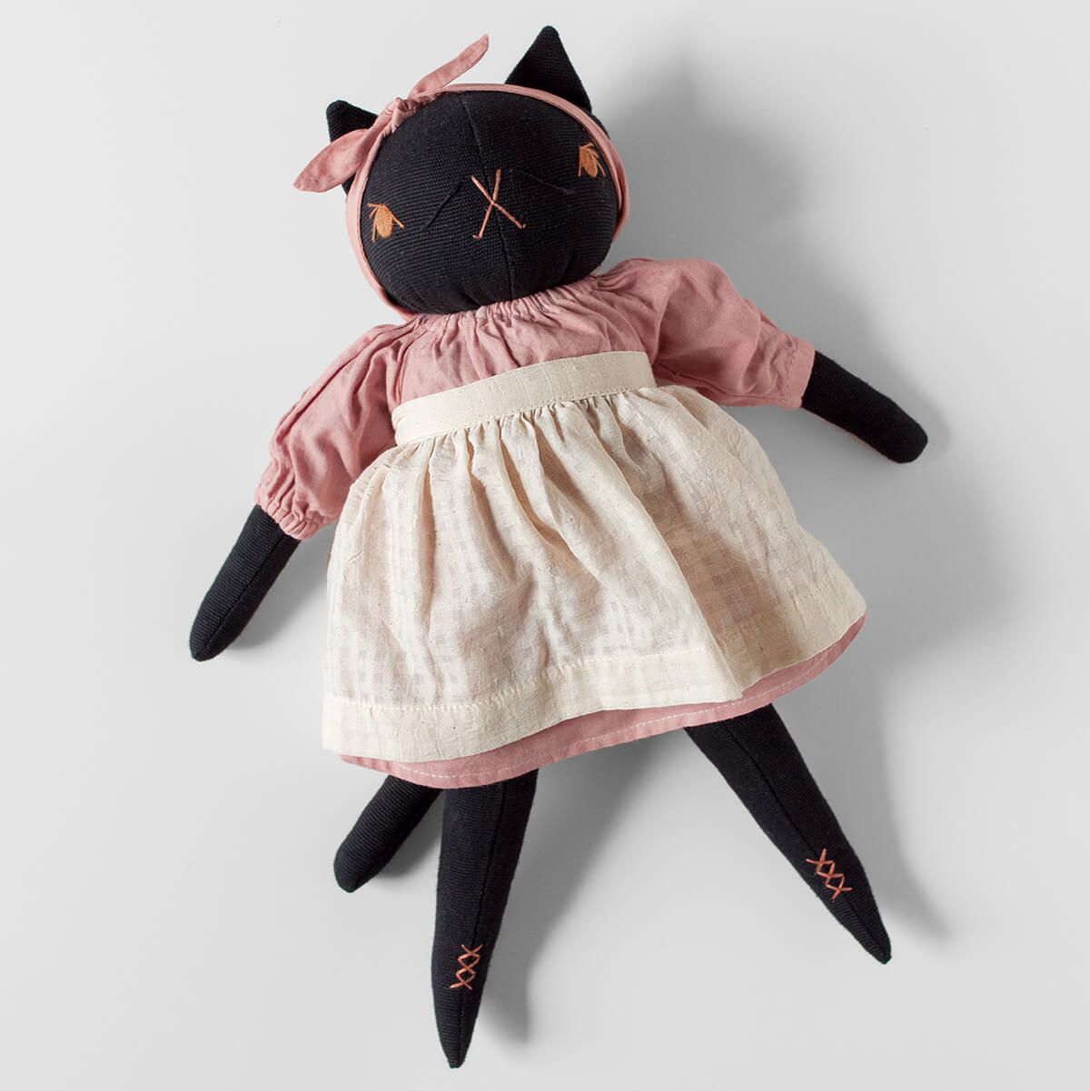 Estelle Large Cat in Black by Polka Dot Club