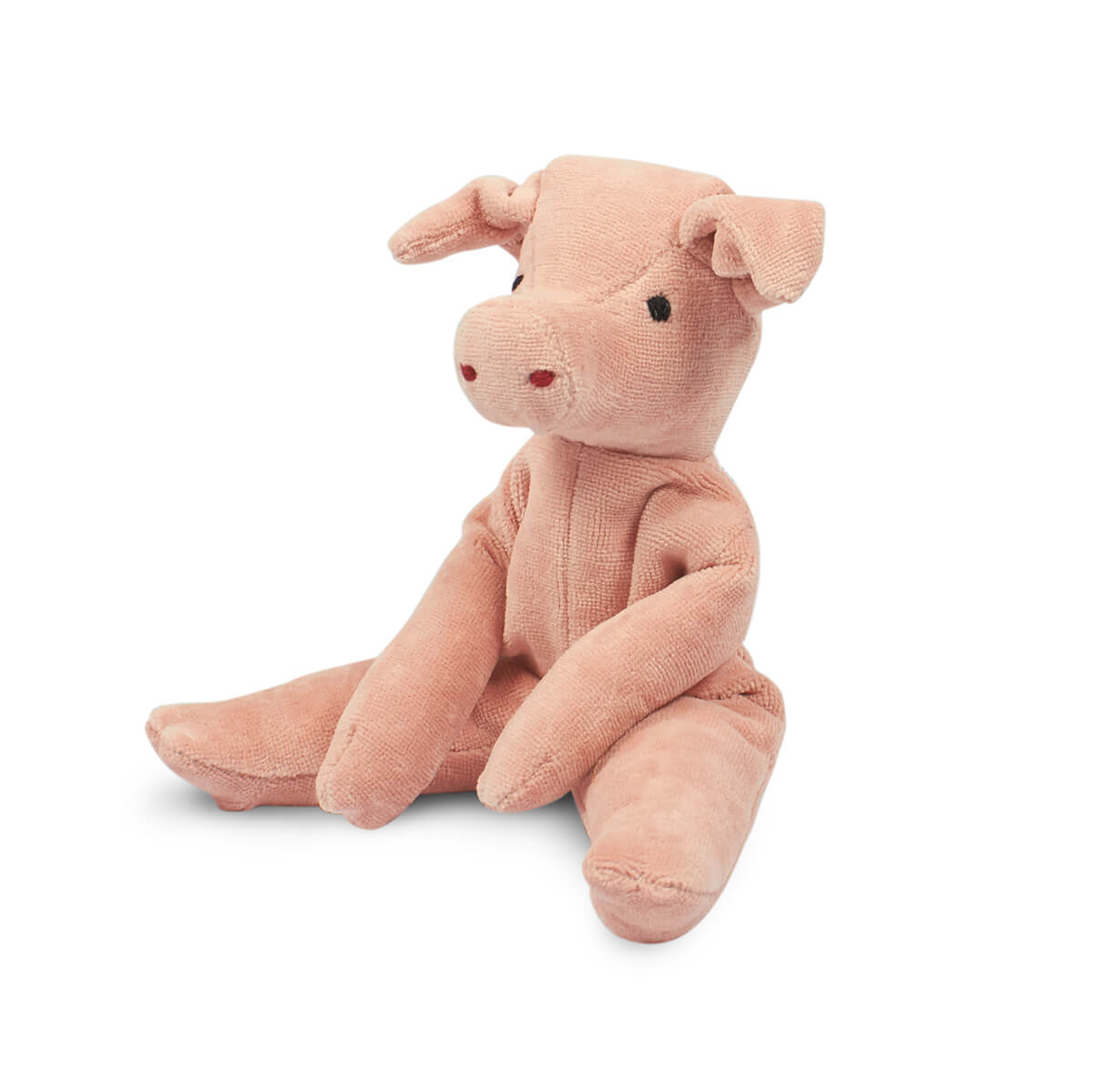 Small Pig Floppy Animal Soft Toy by Senger Naturwelt