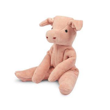 Small Pig Floppy Animal Soft Toy by Senger Naturwelt