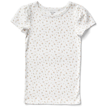 Pouf Tee in Fleur Print Sorbet by Soor Ploom