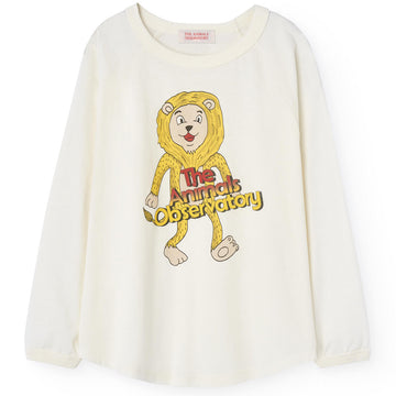 Anteater Kid Long Sleeve T Shirt in White by The Animals Observatory
