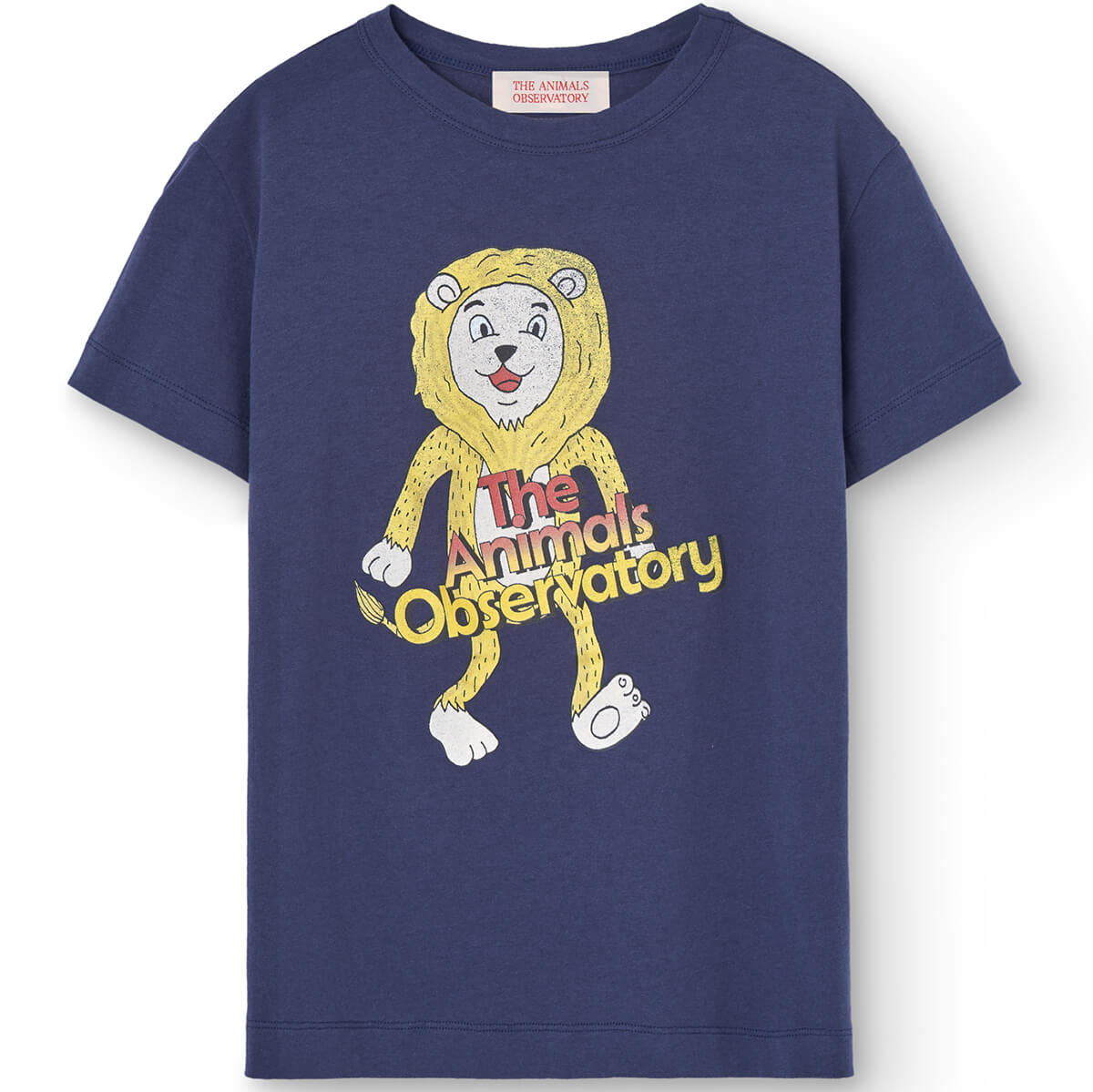 Rooster Kids T Shirt in Deep Blue by The Animals Observatory