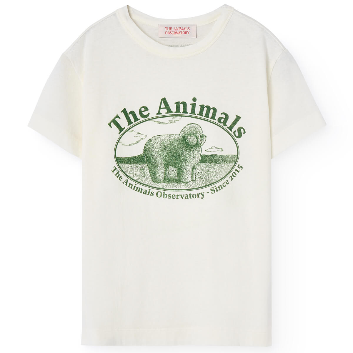 Rooster Kids T Shirt in White by The Animals Observatory