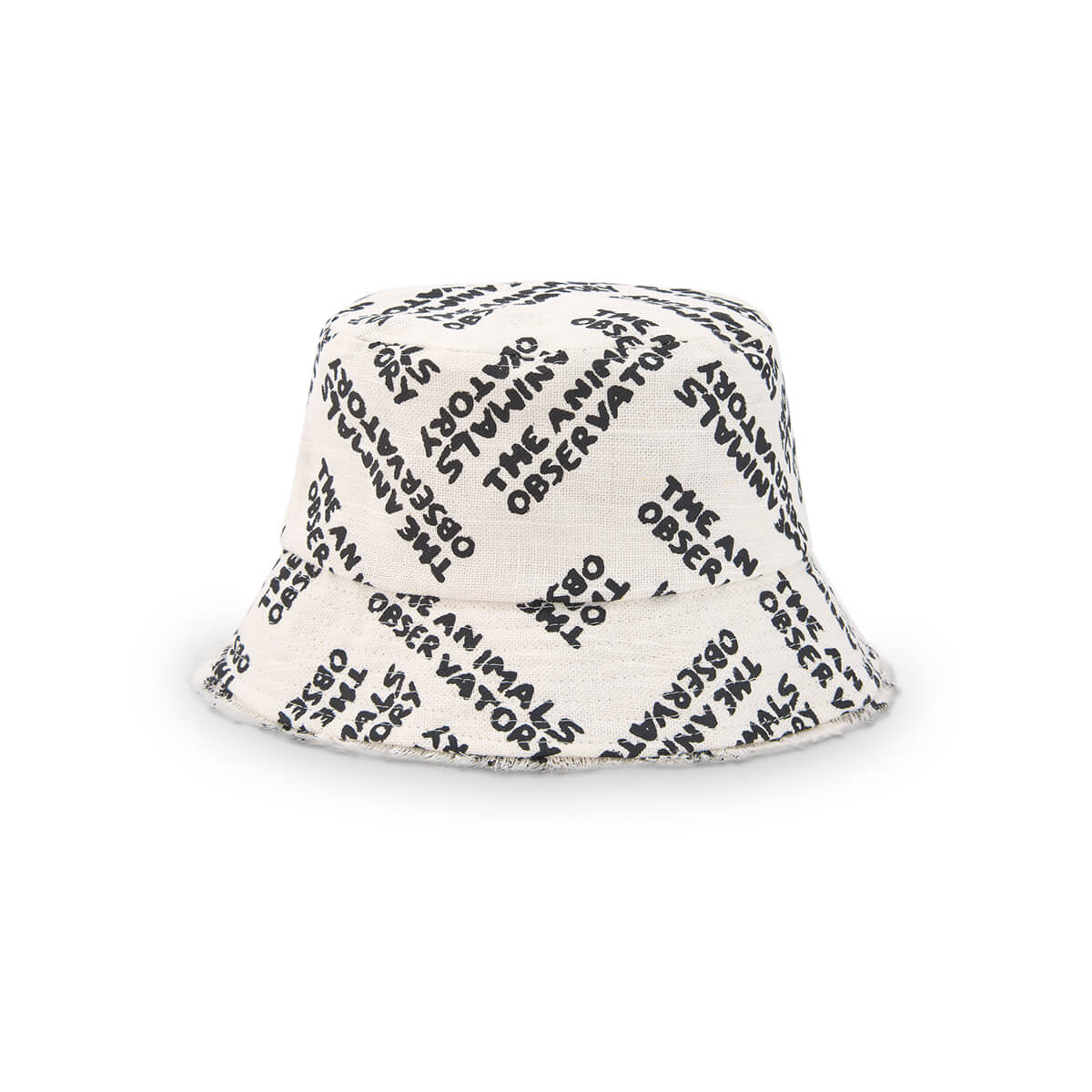 Starfish Kids Bucket Hat in White by The Animals Observatory