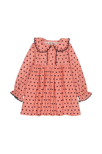 [헬로시모네] 미나 드레스 아네트 로즈 AW24-MINDAN [OL]