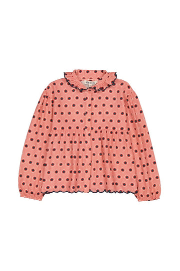 [헬로시모네] 멜리나 블라우스 아네트 로즈 AW24-MELBLAN