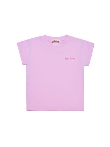 [헬로시모네] 마차 티셔츠 라일락 SS25-MATSLI[OL]