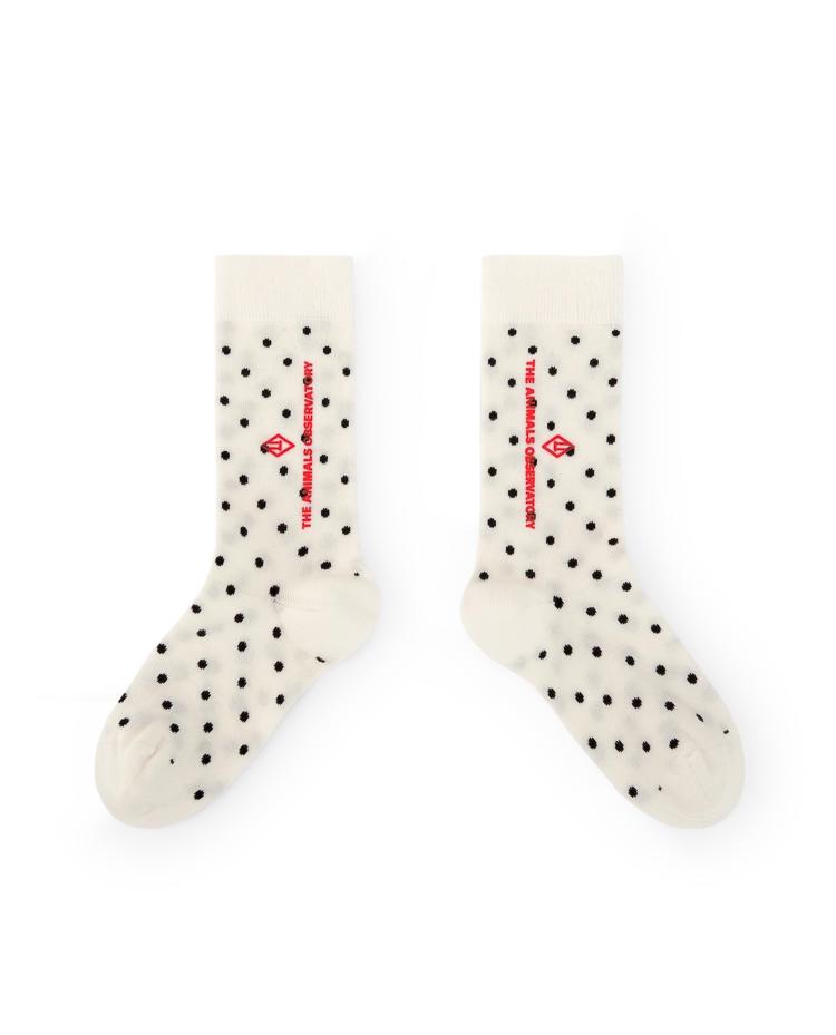 White Worm Socks