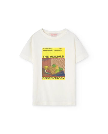 White Magazine Rooster T-Shirt