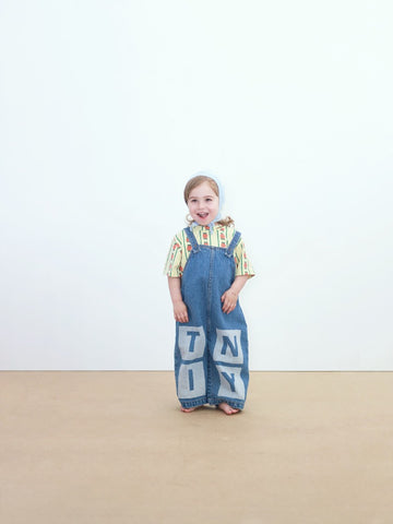 [타이니코튼] 베이비 TINY 데님 덩거리 SS26-350-T11