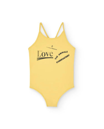 Yellow Love Octopus Swimsuit