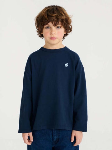 [트루아티스트] 티셔츠 n02 네이비 블루 T225MA008