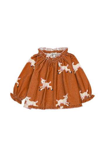 [헬로시모네] 베이비 말린 블라우스 램브 썬번 AW25-MALBBLS