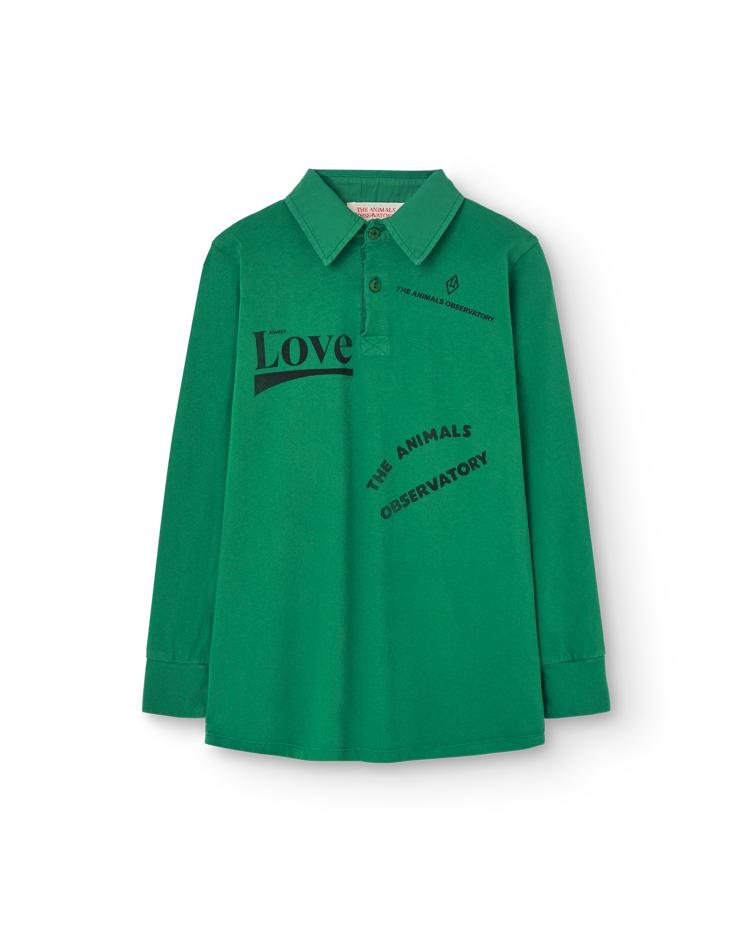 Green Love Eel Polo Shirt