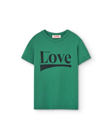 Green Love Rooster T-Shirt