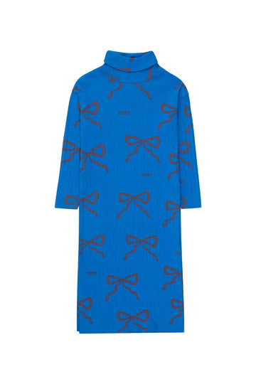 [타이니코튼] 보우스 모크넥 드레스 AW24-046-P22 [OL]