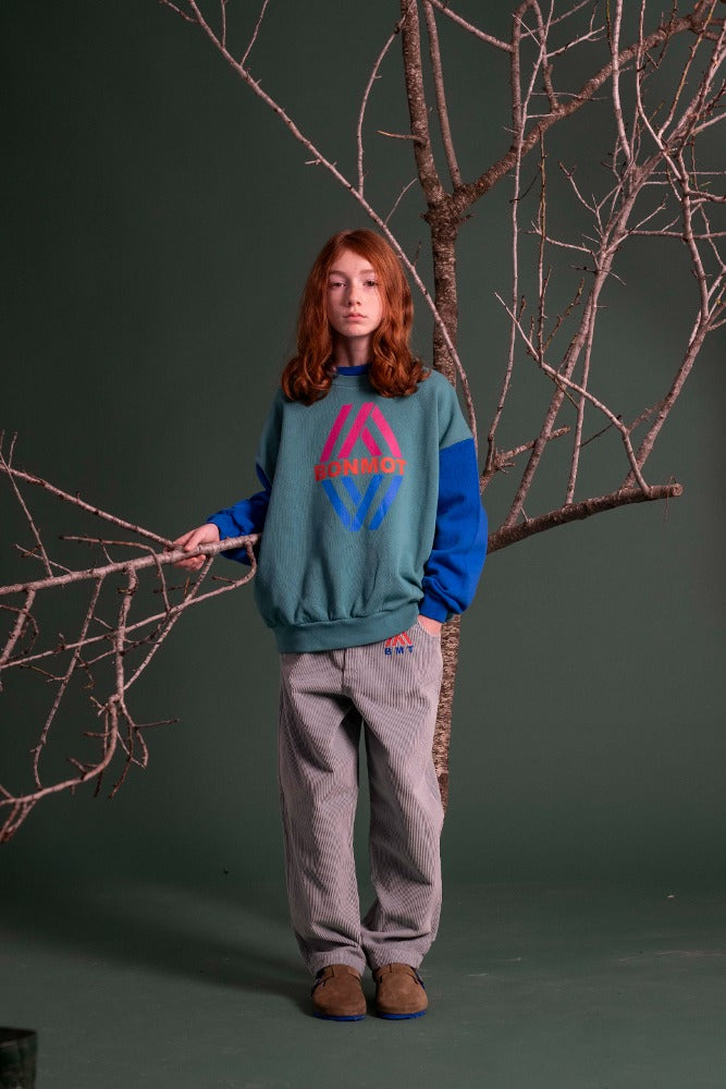 [본못] 스웻셔츠 본못 롬버스 그린 AW24-SW07-GRE