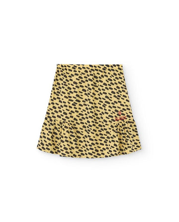 Yellow Animal Slug Skirt