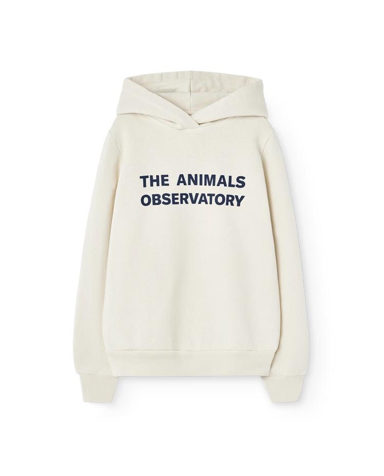 White Animals Taurus Hoodie