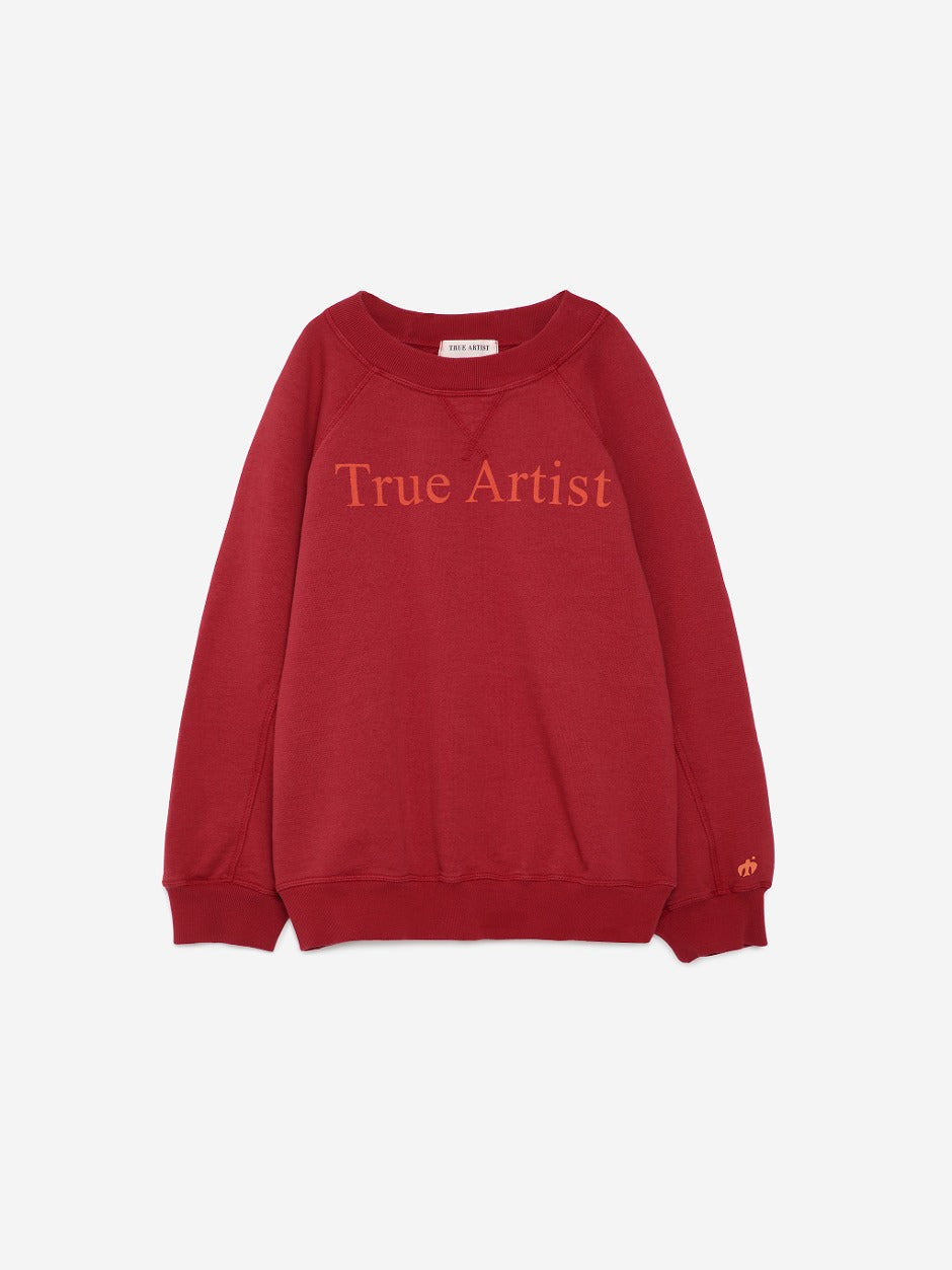 [K*T 24FW] Sweatshirt nº01 Scarlet Red
