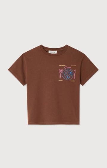 [아메리칸 빈티지] FIZVALLEY 티셔츠 빈티지 월넛 KFIZ02AIH25