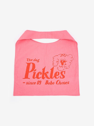 [보보쇼즈] Pickles The Dog 핑크 토트백 B126AI056