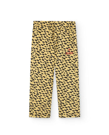 Yellow Animal Camel Pants