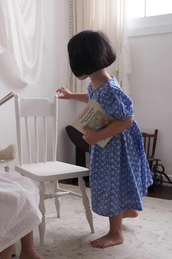 [헬로시모네] 미마 드레스 블루 SS25-MIMDBL