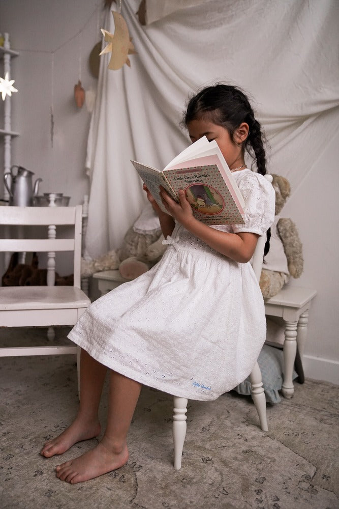 [헬로시모네] 미마 드레스 화이트 SS25-MIMDW